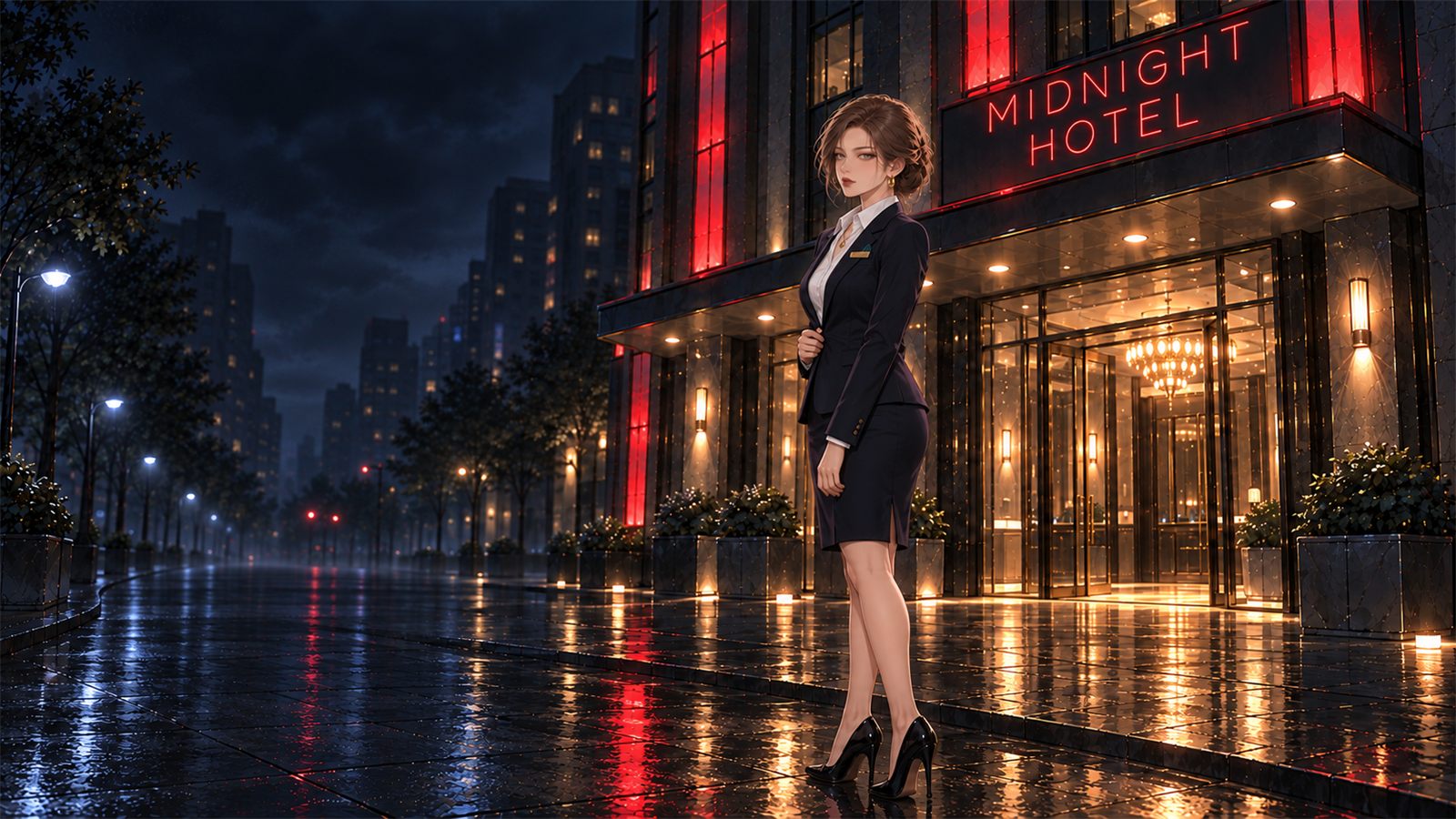 Midnight Hotel key art